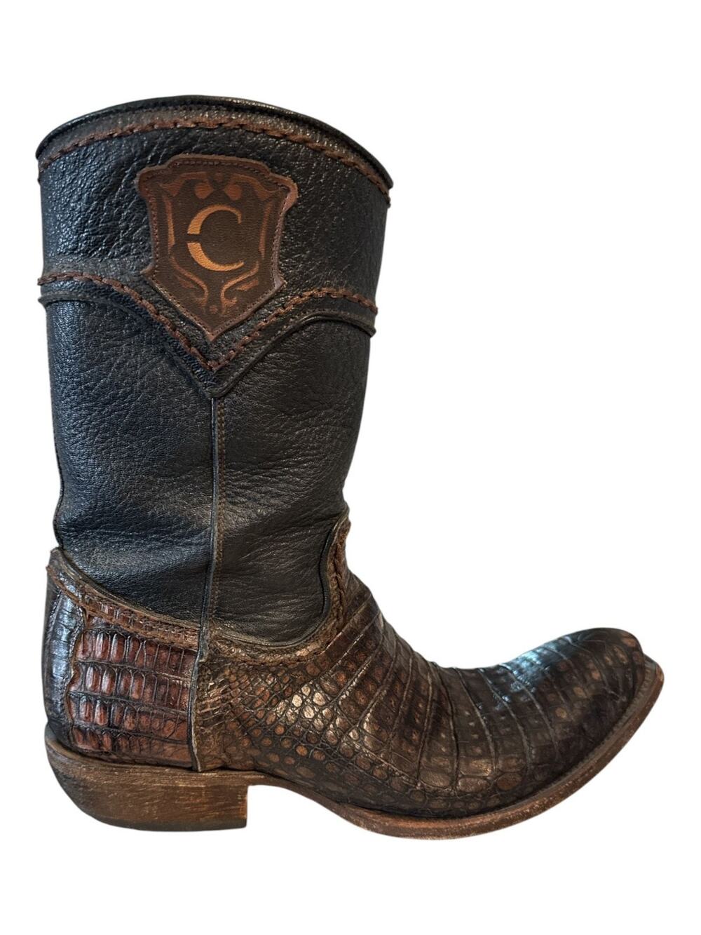 Cuadra Men Crocodile Western Boots by Cuadra Boots Sz 9.5